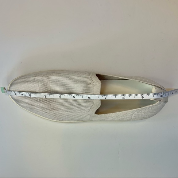 Banana Republic Ivory Knit Slip On Sneakers Size 8.5M Comfort Classic - Picture 10 of 13